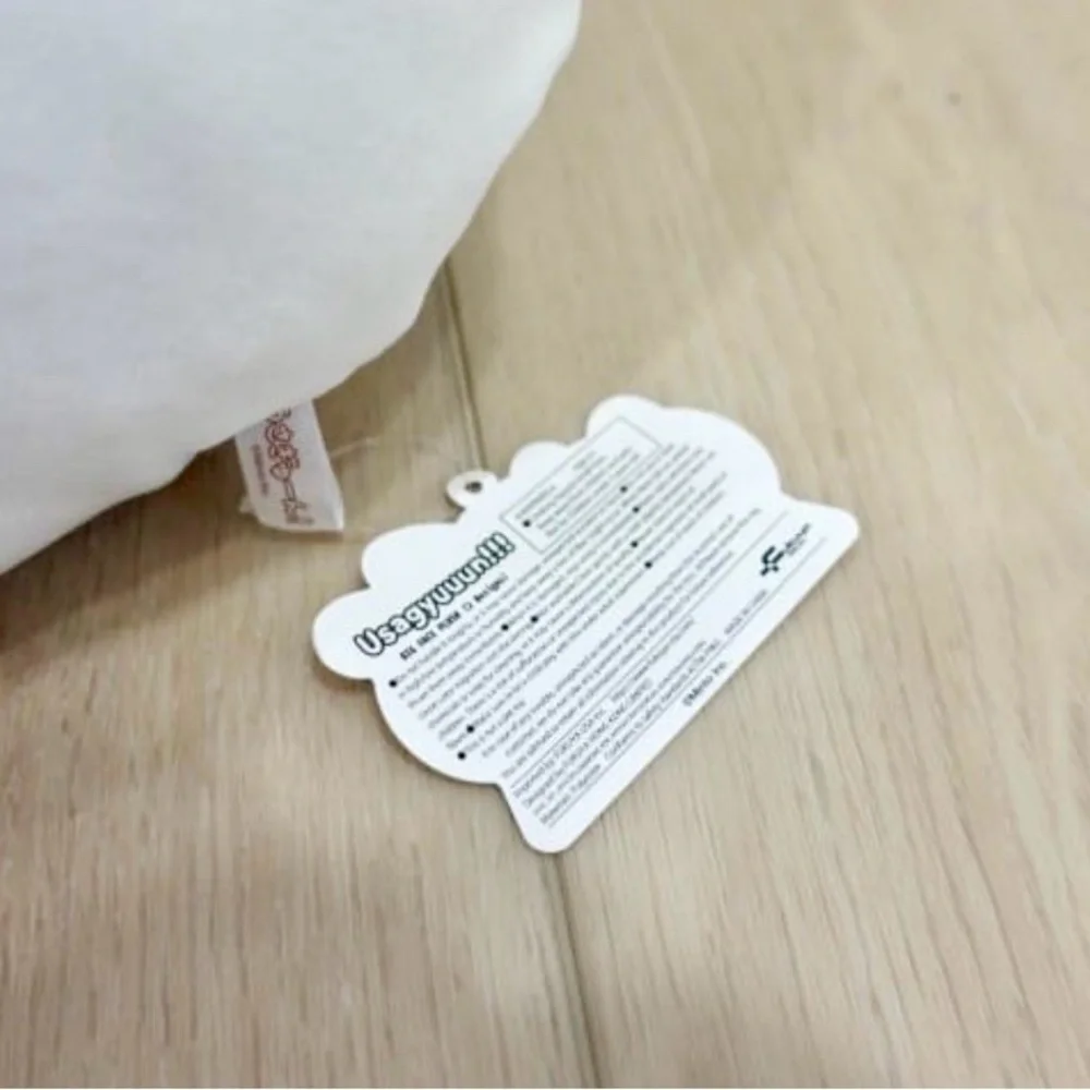White Cat Plush Pillow